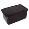 Large Plastic Lunch Boxes Black